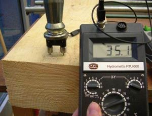 Holzfeuchtemessung